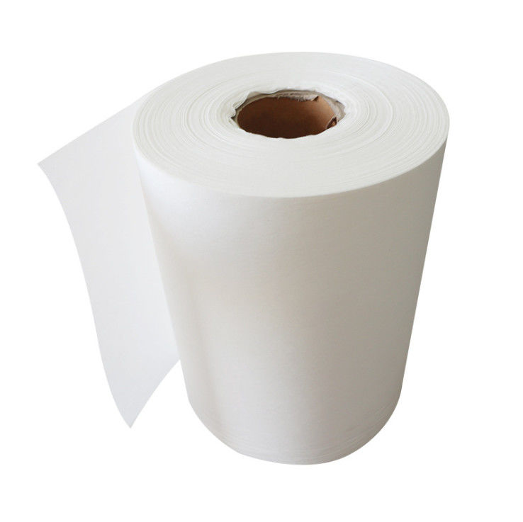 Nonwoven spunlace хлопка рулонов ткани Spunlace мягкого естественного хлопок-сырца Nonwoven для ухода за лицом обтирает